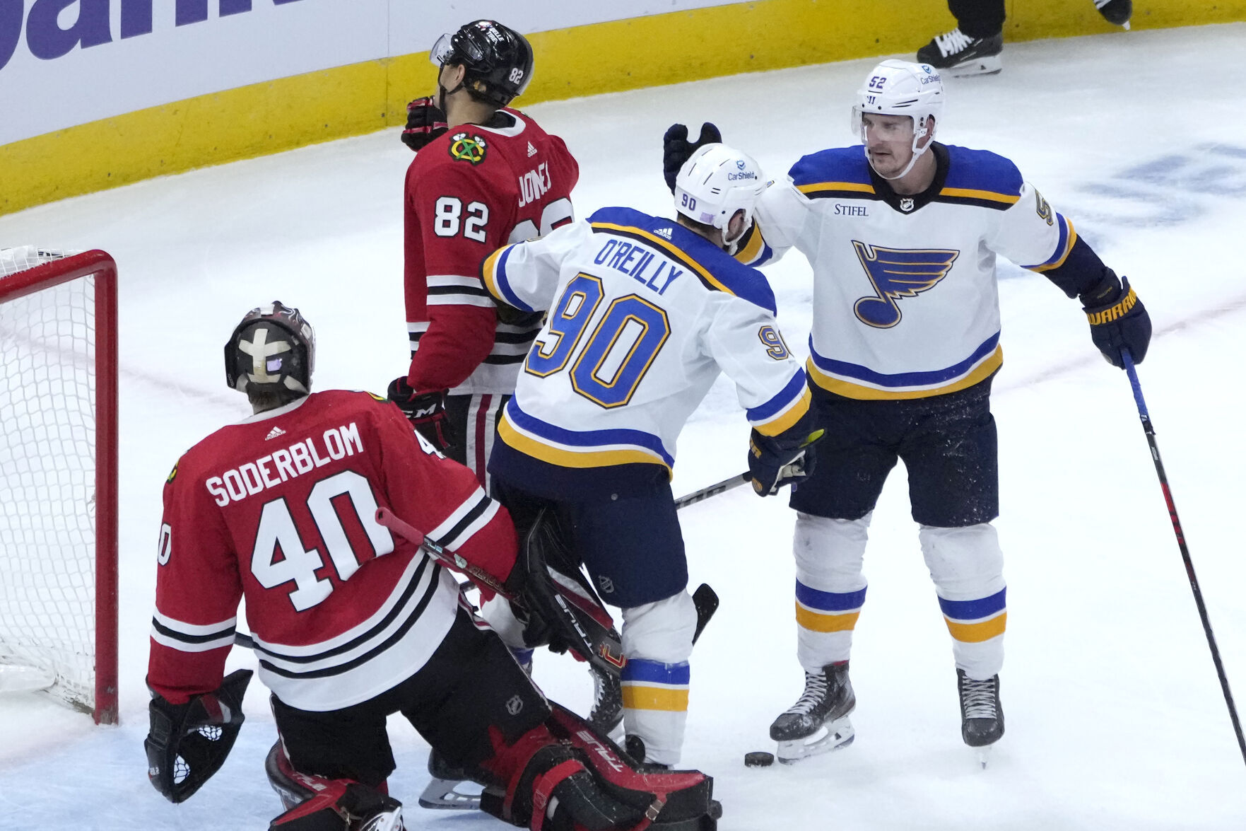 Blues Blackhawks Hockey